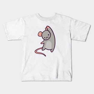 Rat waving Hello Kids T-Shirt